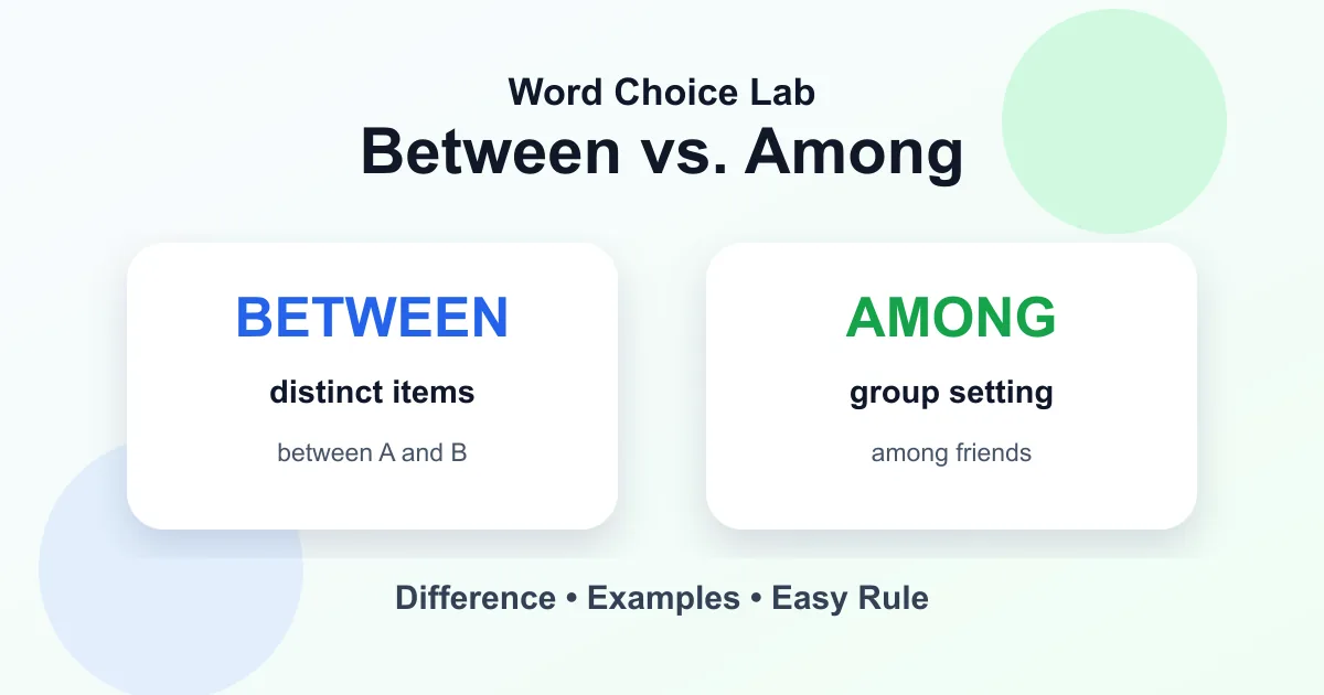 Between vs. among difference: separate relationships vs. group relationships